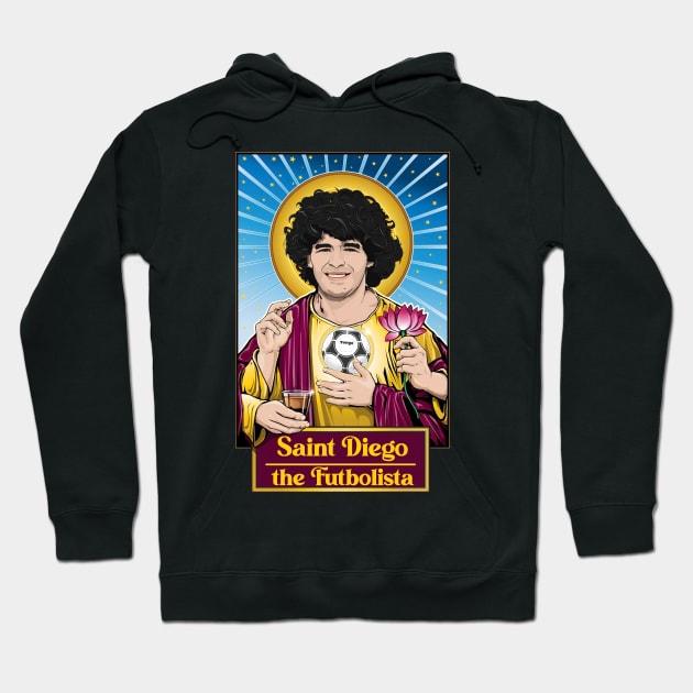 saint diego maradona Hoodie by brandonluo